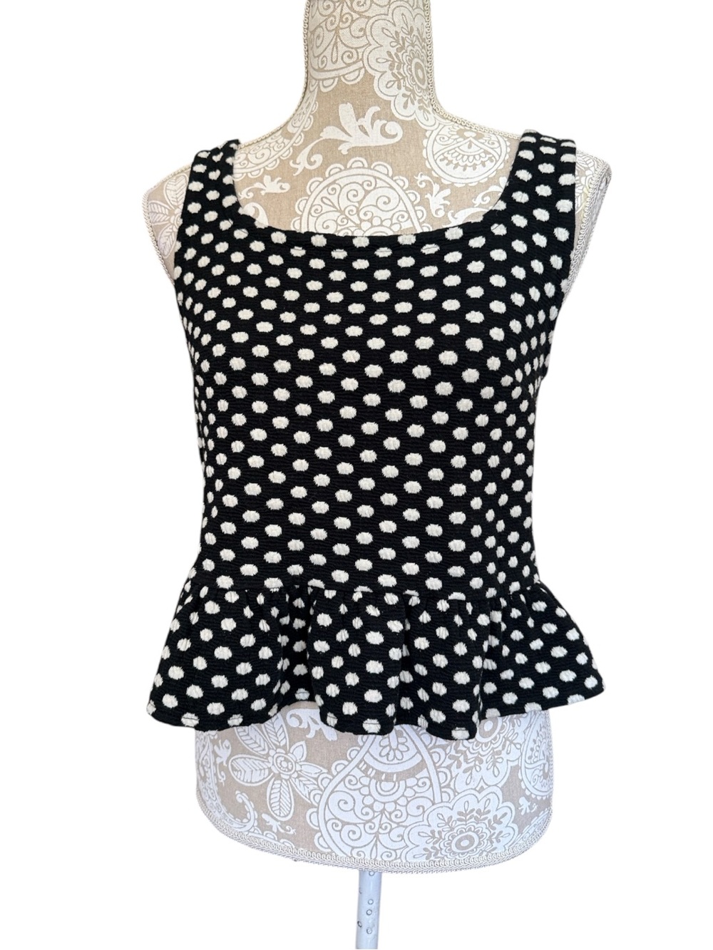 Ann Taylor polka dot top